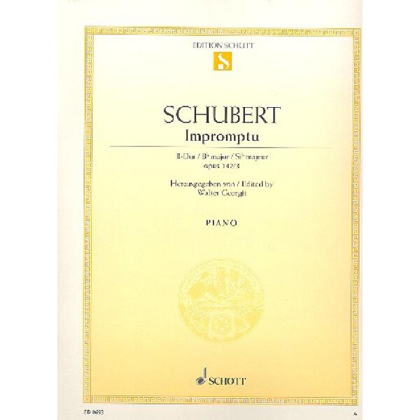Impromptu B-Dur op.142,3