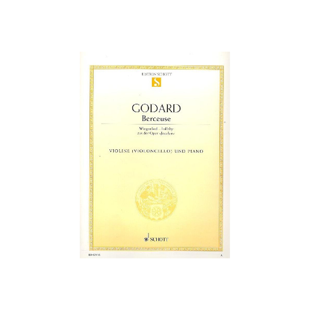 Berceuse aus Jocelyn box