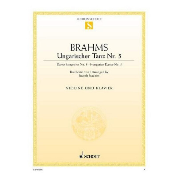 Ungarischer Tanz Nr.5 für Violine