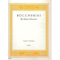 Berühmtes Menuett A-Dur op.13/5