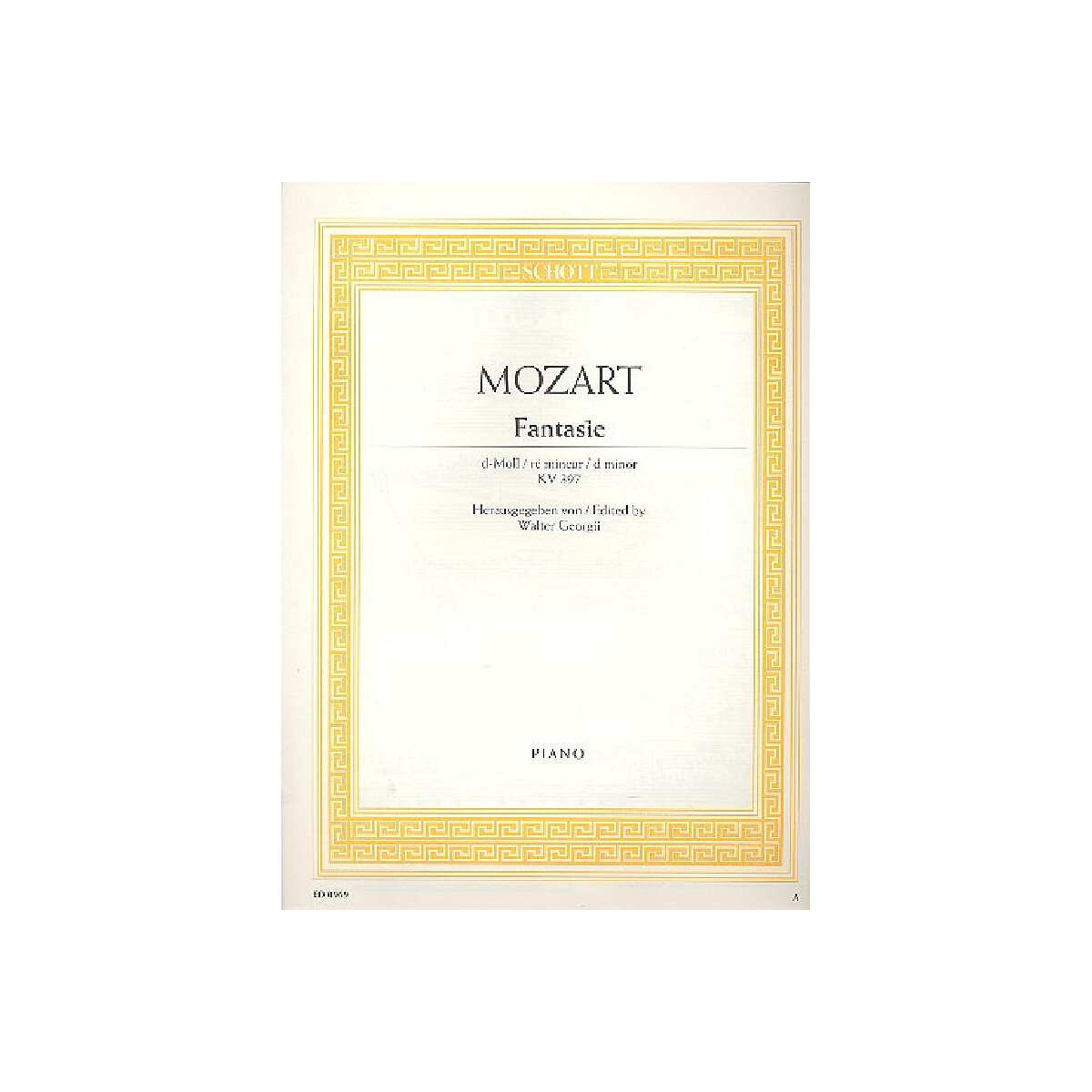 Fantasie d-Moll KV397 box