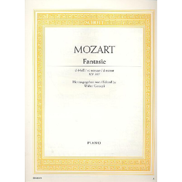 Fantasie d-Moll KV397
