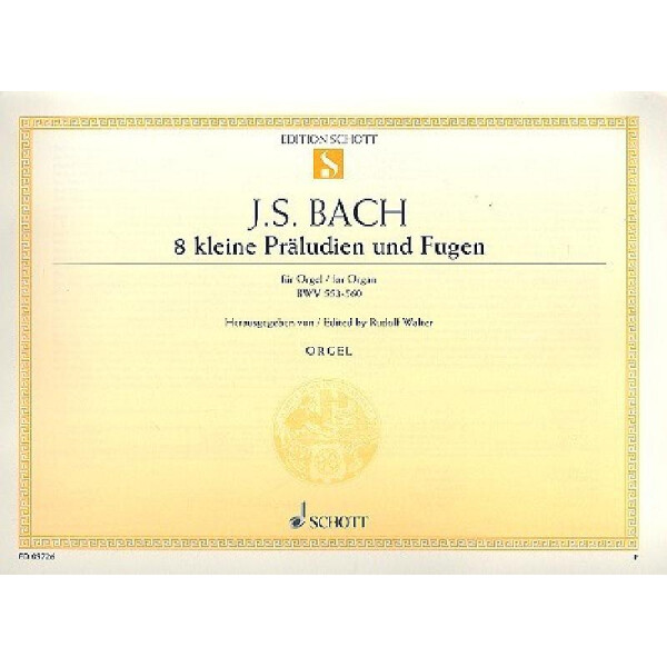 8 kleine Präludien und Fugen