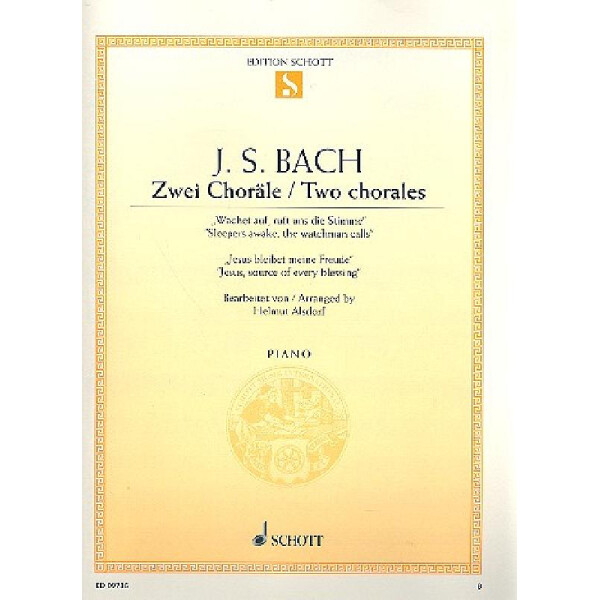 2 Choräle BWV140 und BWV147