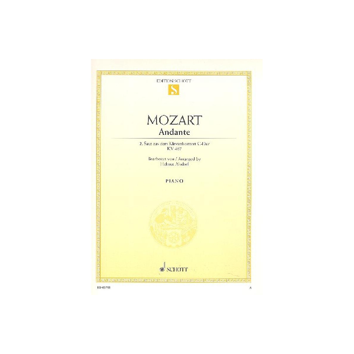 Konzert C-Dur KV467 2. Satz box