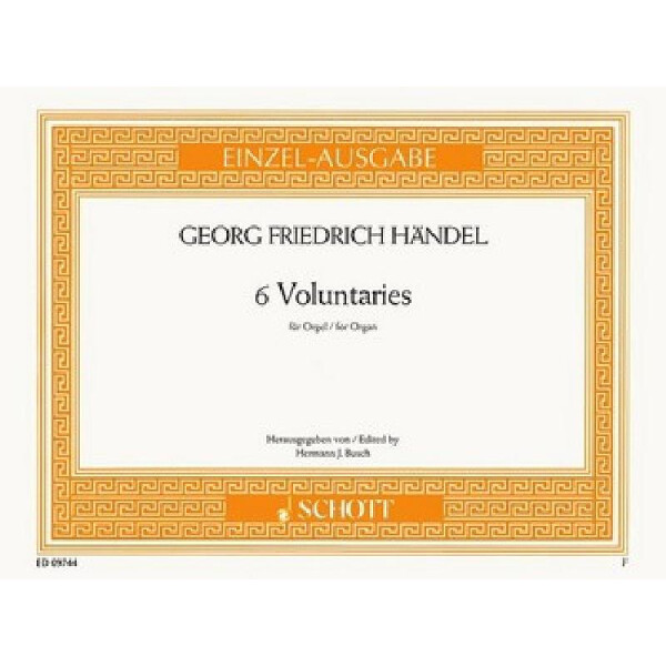 6 Voluntaries für Orgel