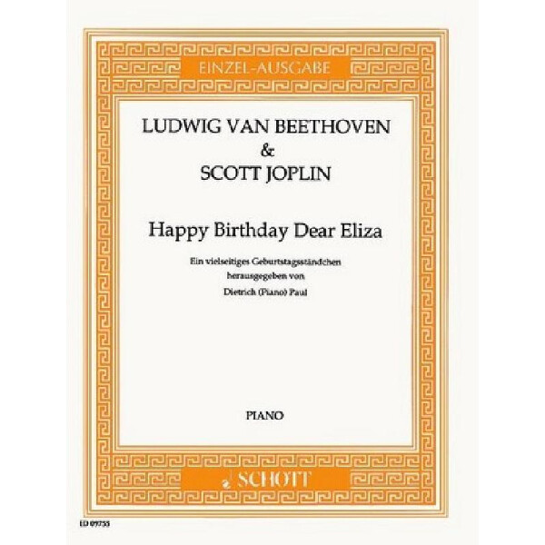 Happy Birthday dear Eliza Ein