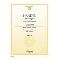 Passacaglia g-Moll und Chaconne d-Moll