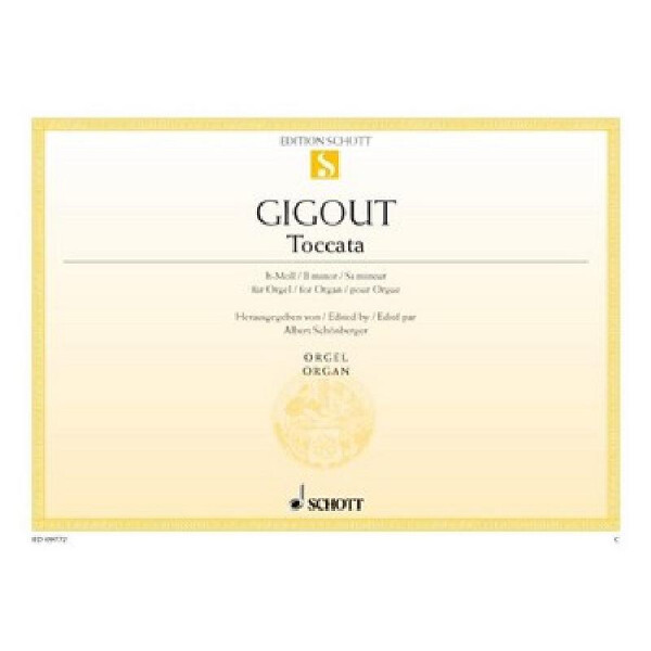 Toccata h-Moll für Orgel