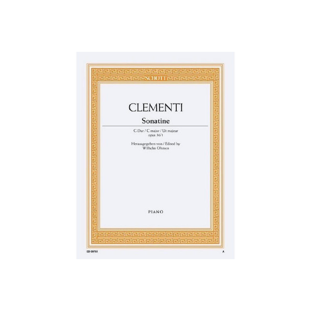 Sonatine C-Dur op.36,1 box
