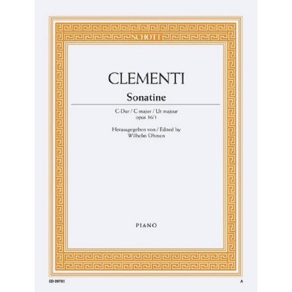 Sonatine C-Dur op.36,1