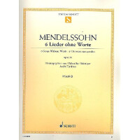 6 Lieder ohne Worte op.30 für Klavier