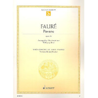 Pavane für Violoncello und Klavier