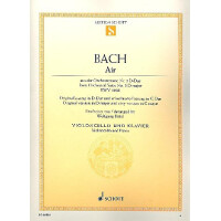 Air BWV1068 (Fassung D-Dur und erleichtert C-Dur )