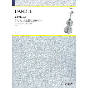 Sonata g minor for viola da gamba