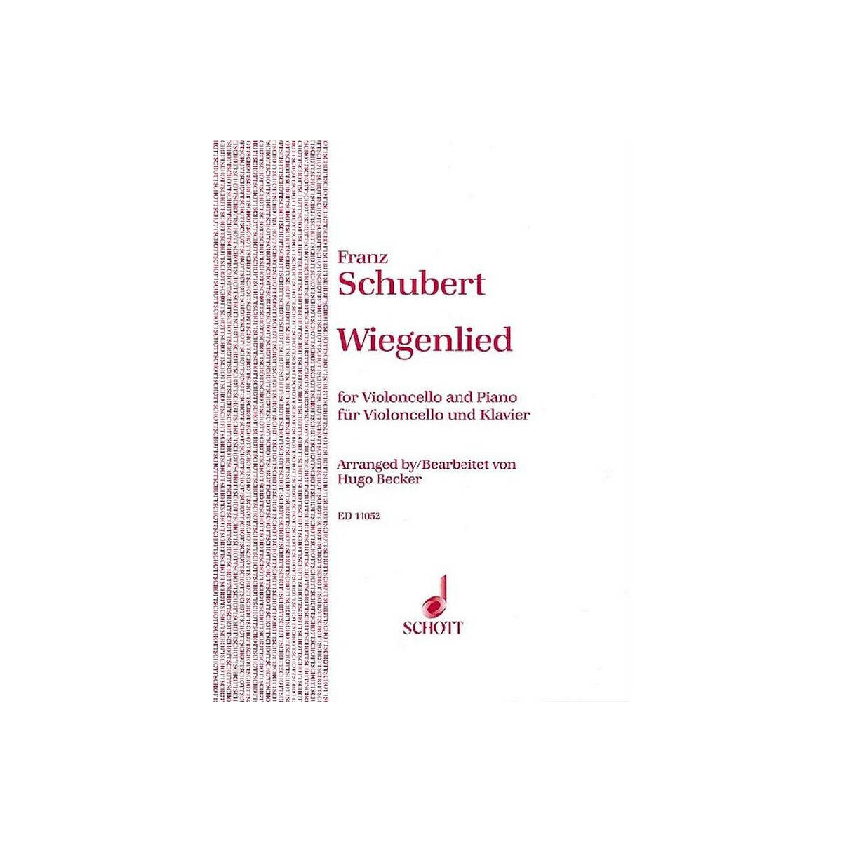 Wiegenlied für Violoncello und box