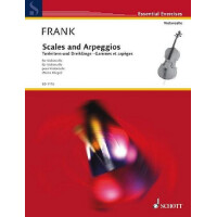 Tonleitern und Dreiklänge für Violoncello