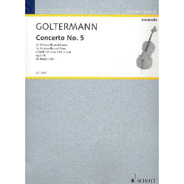 Konzert d-Moll Nr.5 für Violoncello und Orchester