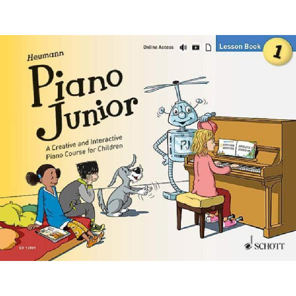 Piano junior - Lesson Book vol.1 (+Online Audio Download)