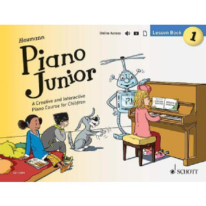 Piano junior - Lesson Book vol.1 (+Online Audio Download)