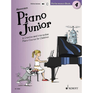Piano junior - Performance Book vol.4