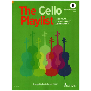 The Cello Playlist (+Online Audio)