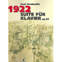 Suite 1922 op.26 für Klavier