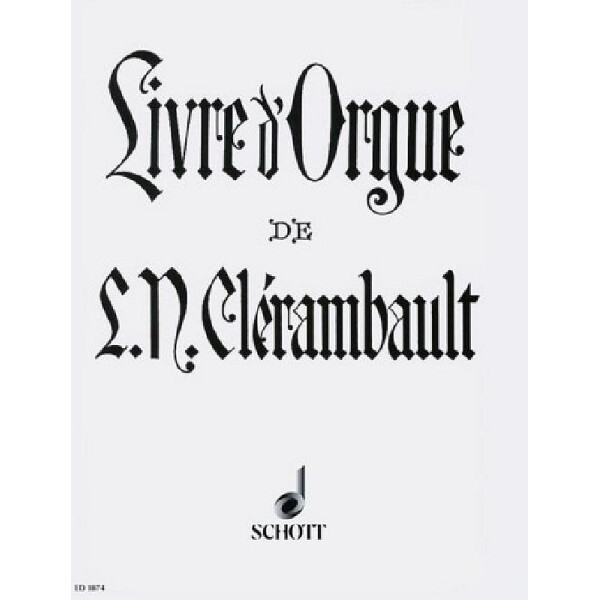 Livre dorgue 2 suites de 1er