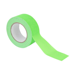 Accessory Gaffa Tape 50mm x 25m neon green UV-active