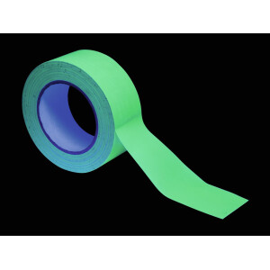 Accessory Gaffa Tape 50mm x 25m neon green UV-active