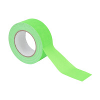 Accessory Gaffa Tape 50mm x 25m neon green UV-active