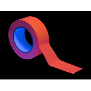 Accessory Gaffa Tape 50mm x 25m neon orange UV-active