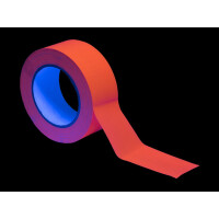 Accessory Gaffa Tape 50mm x 25m neon orange UV-active