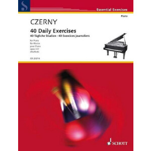 40 tägliche Studien op.337 für Klavier