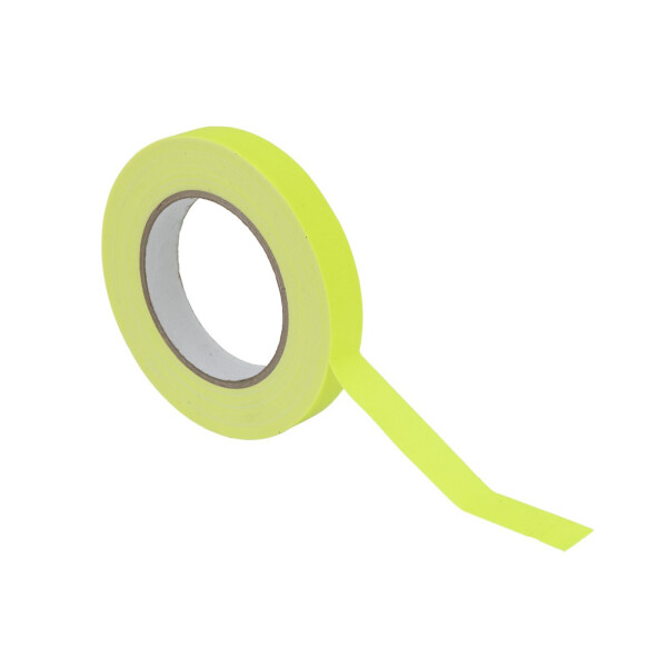 Accessory Gaffa Tape 19mm x 25m neon yellow UV-active