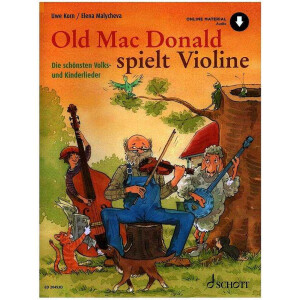 Old Mac Donald spielt Violine (+Online Audio)