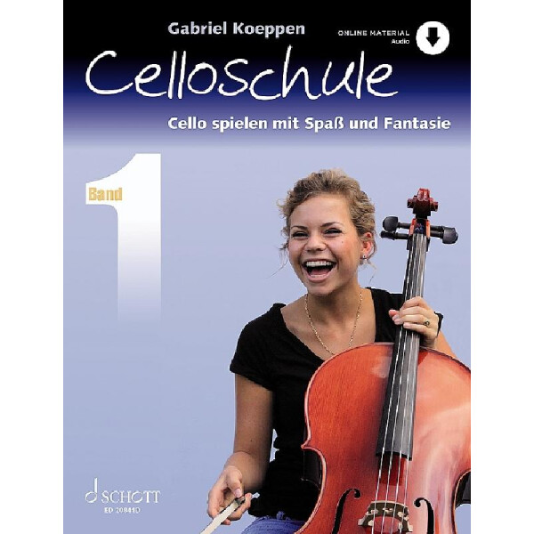 Cello spielen mit Spaß und Fantasie Band 1 - Schule (+Online Audio)