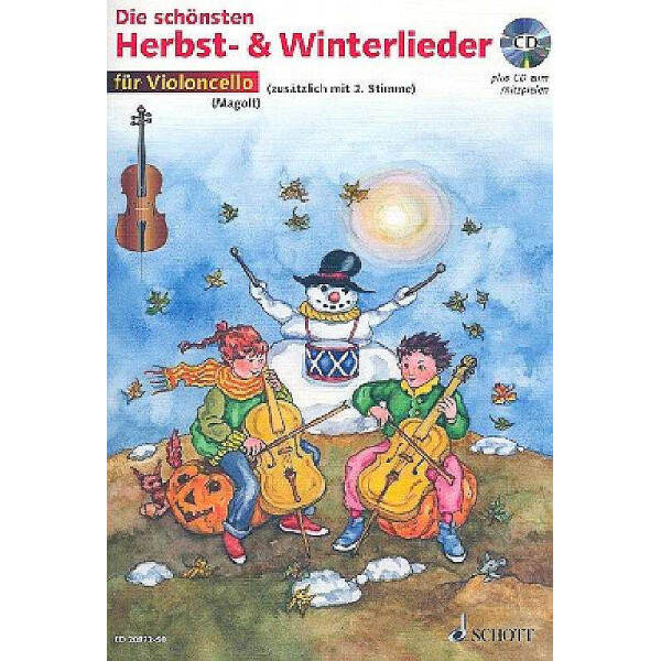 Die schönsten Herbst- und Winterlieder (+CD)