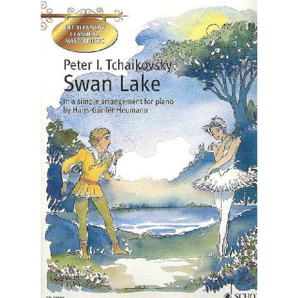 Swanlake op.20 for easy piano