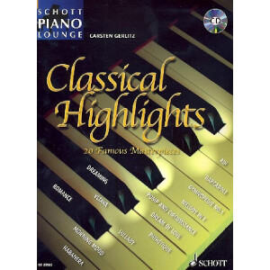 Classical Highlights (+CD) für Klavier