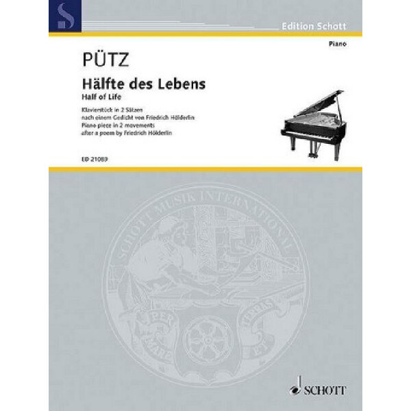 Hälfte des Lebens für Klavier