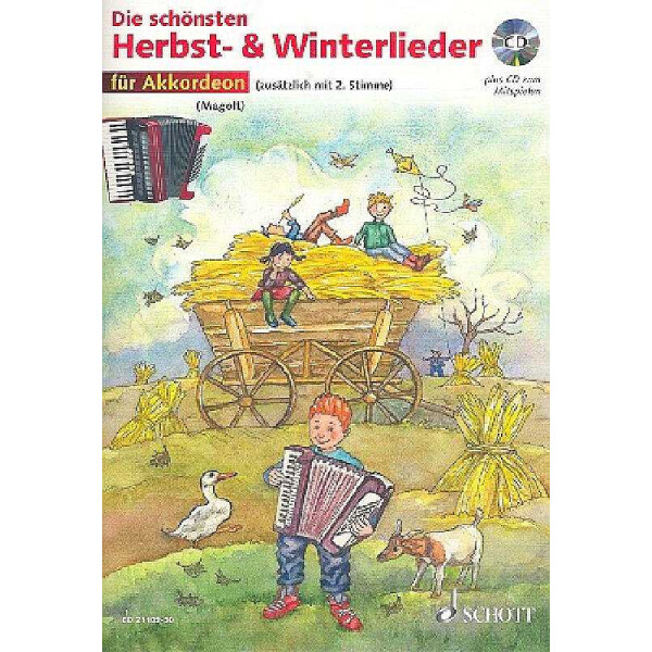 Die schönsten Herbst- und Winterlieder (+CD)