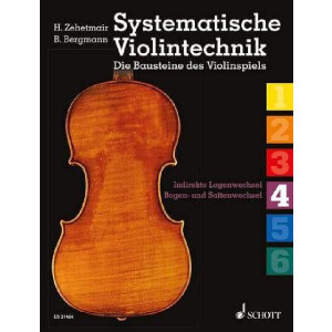 Systematische Violintechnik Band 4