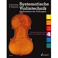 Systematische Violintechnik Band 4