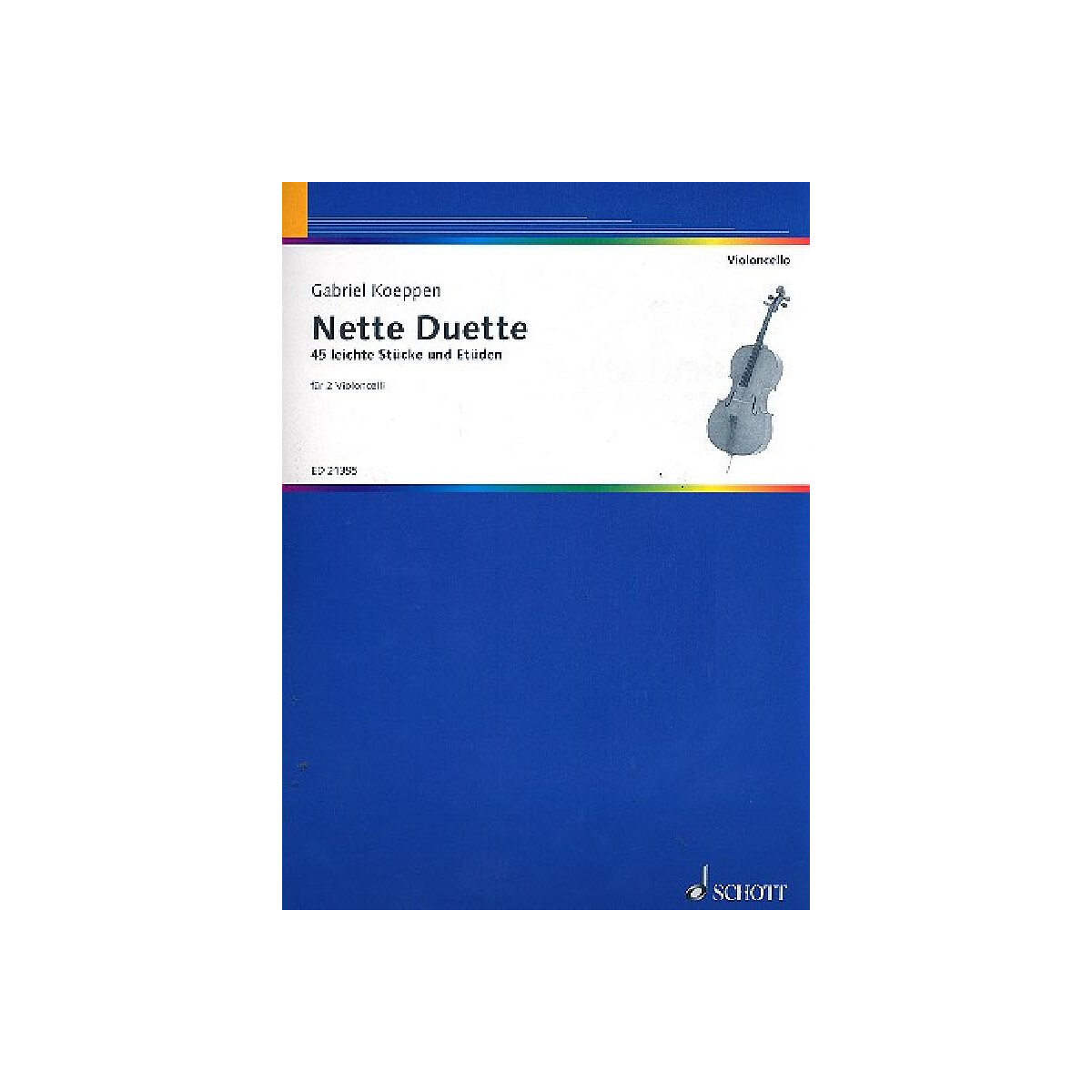 Nette Duette für 2 Violoncelli box