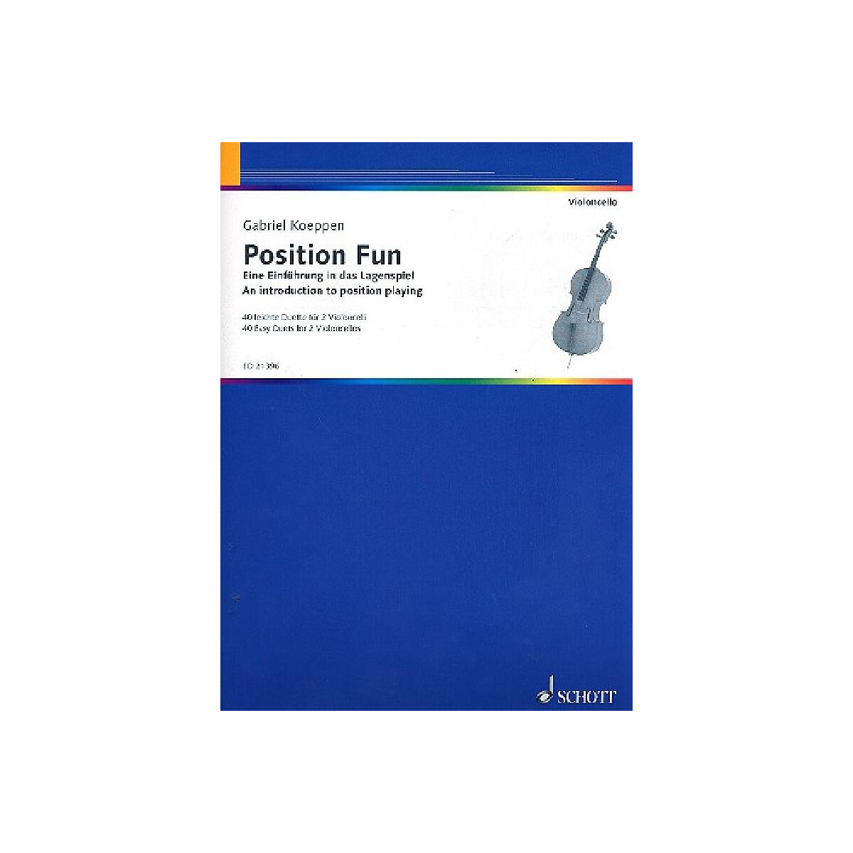 Position Fun für 2 Violoncelli box