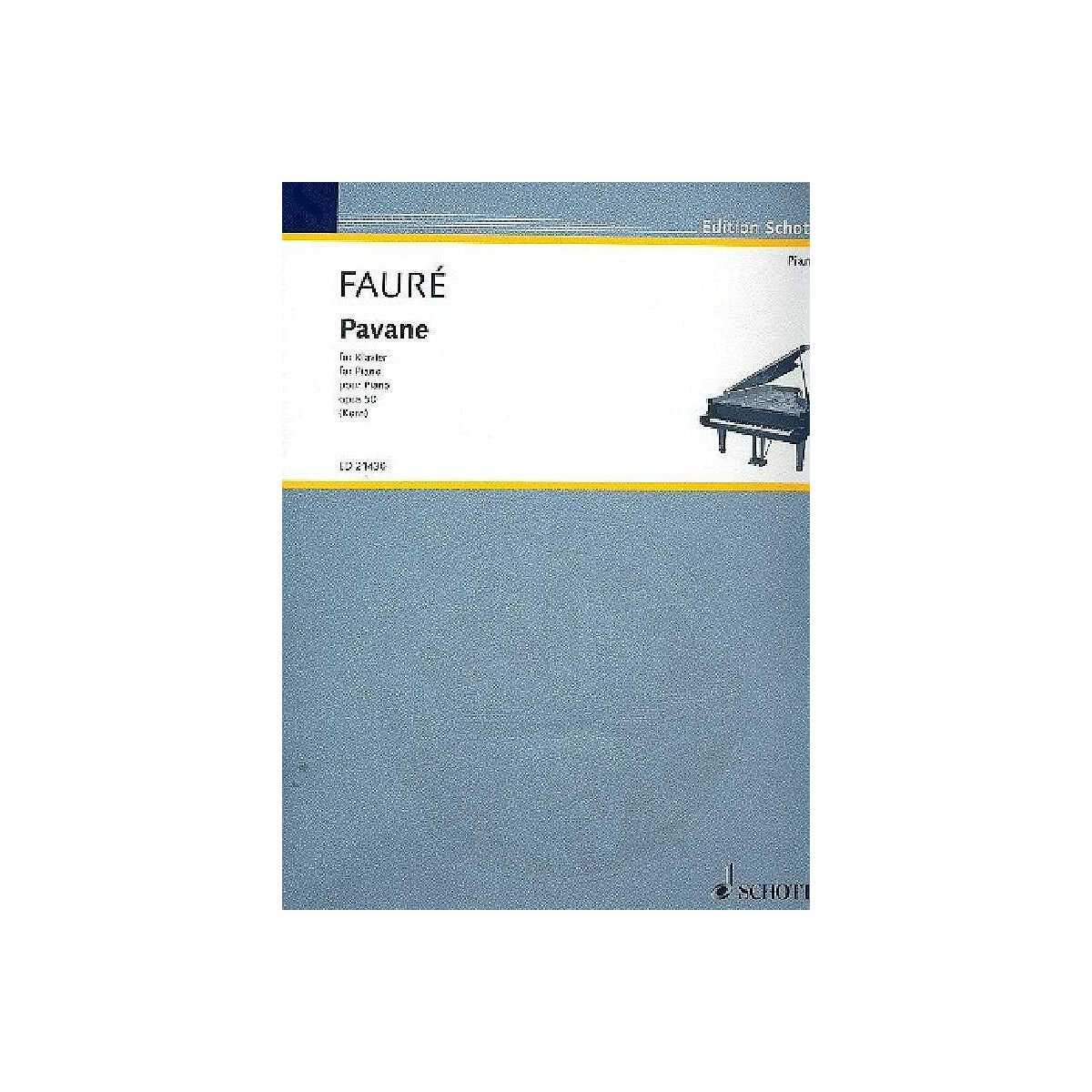 Pavane op.50 für Klavier box