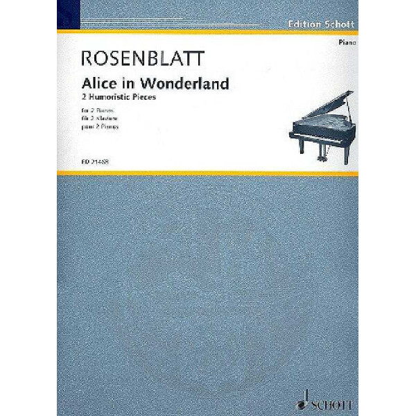 Alice in Wonderland für 2 Klaviere