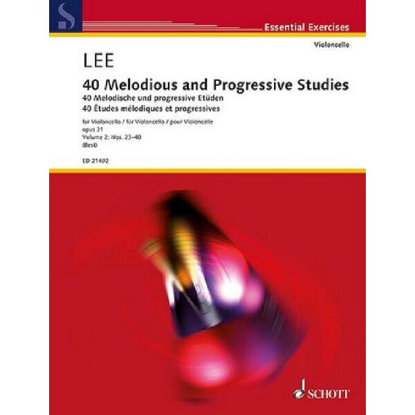 40 melodische und progressive Etüden op.31 Band 2 (Nr.23-40)