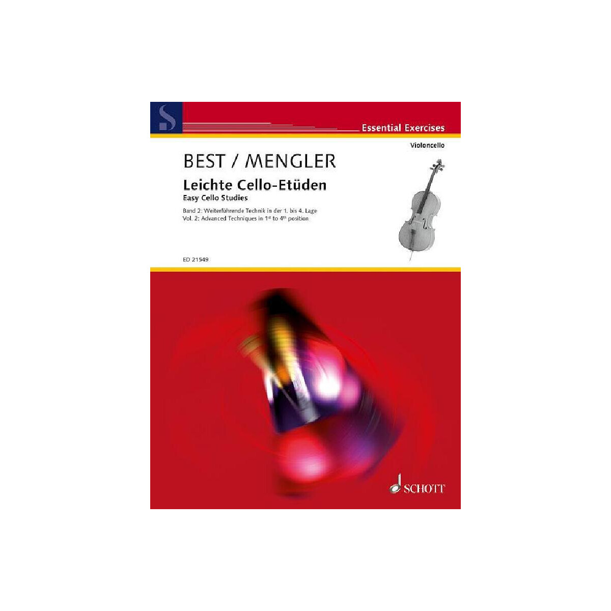 Leichte Cello-Etüden Band 2 box